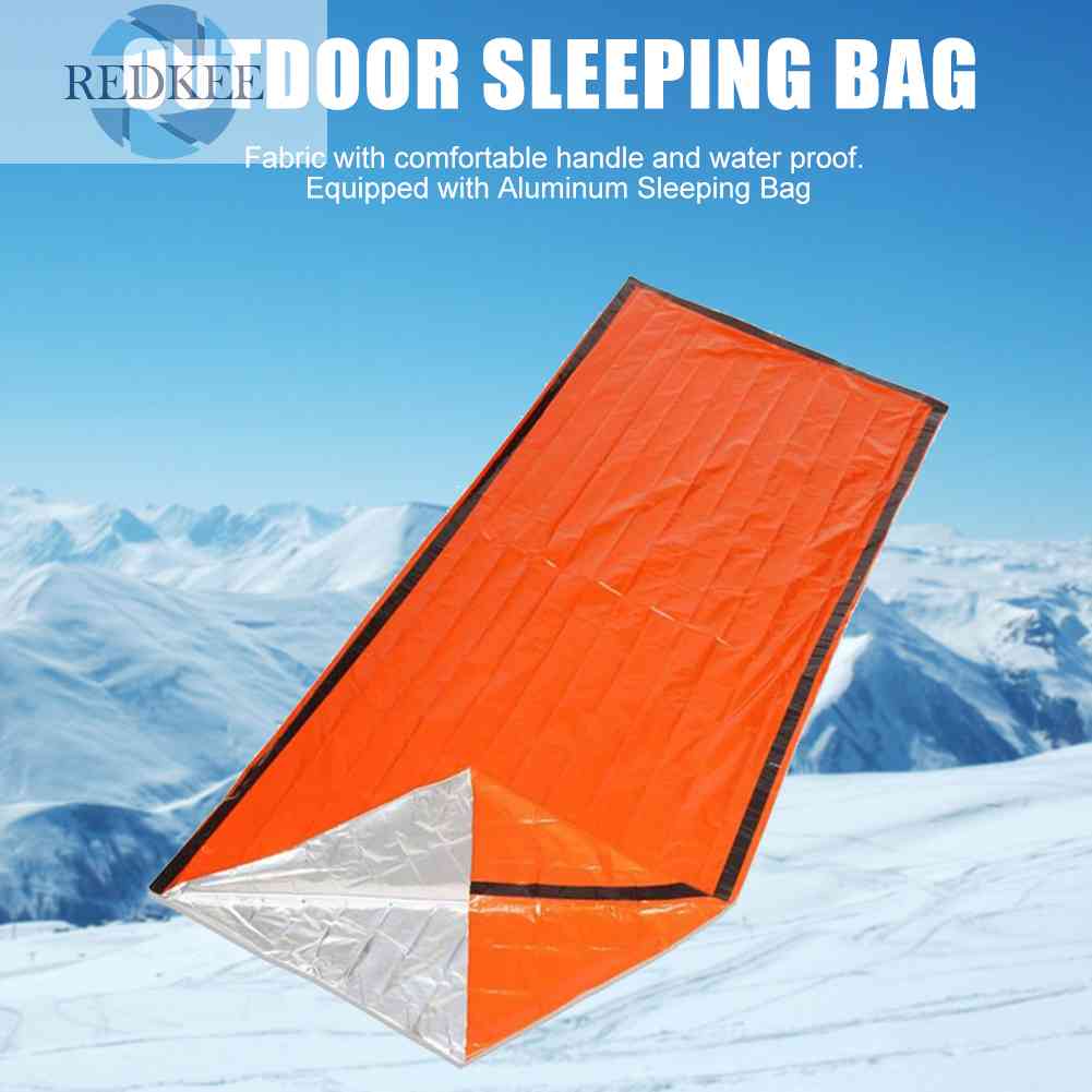 Túi Ngủ Giữ Nhiệt Chống Thấm Nước Màu Cam