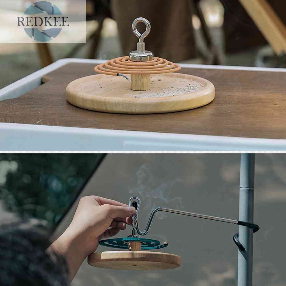 Giá Đỡ Nhang Muỗi Bằng Gỗ Đa Năng Tiện Dụng Cho Gia Đình