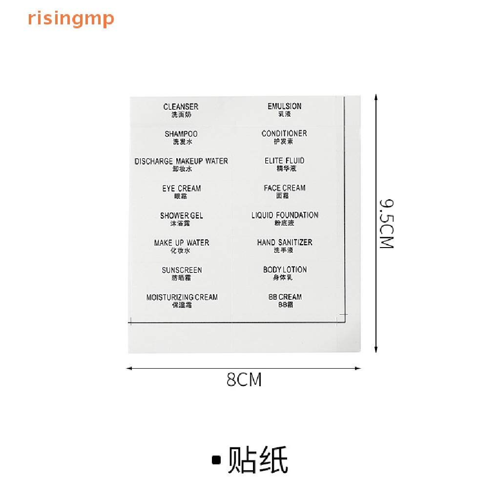 Set 5 Túi Đựng Mỹ Phẩm Trong Suốt Tiện Dụng Khi Đi Du Lịch