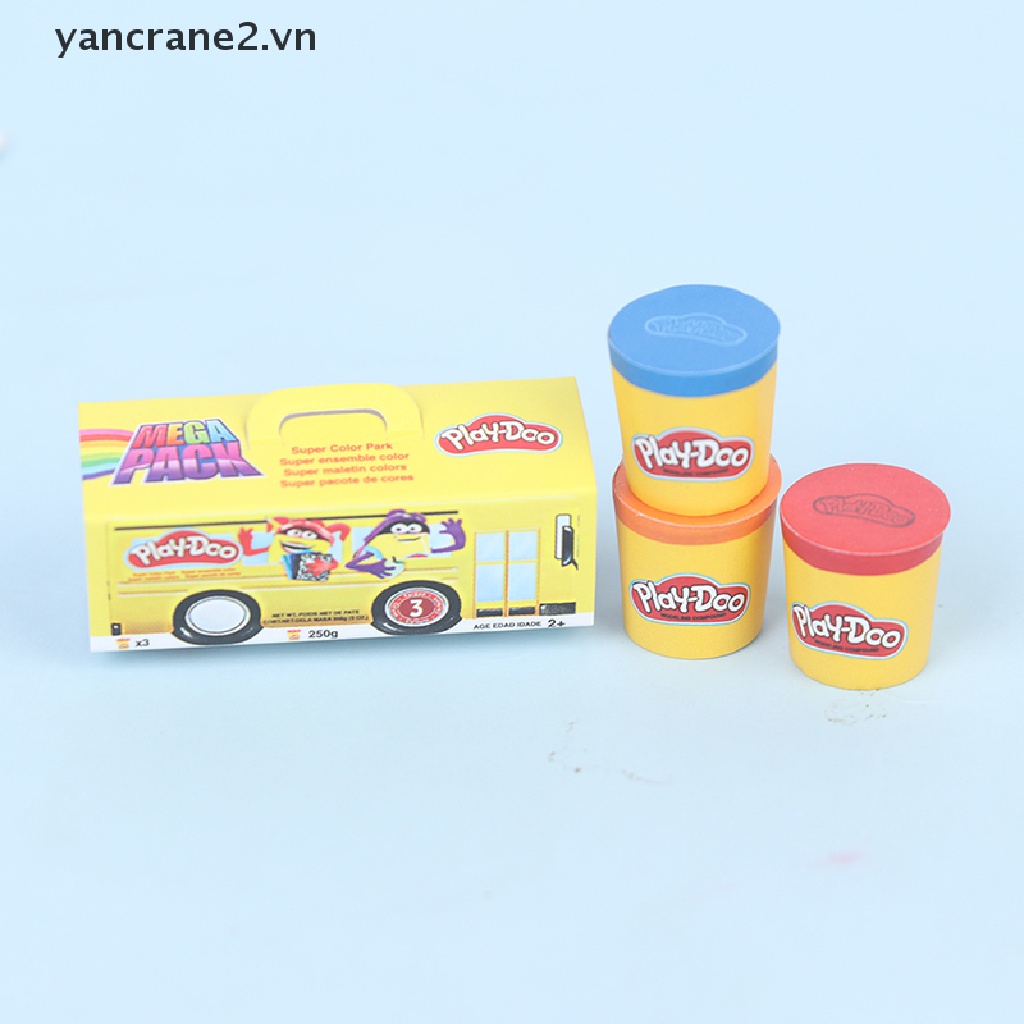 1 Bộ Đất Sét Nhiều Màu Mini 1: 12 Dành Cho Nhà Búp Bê