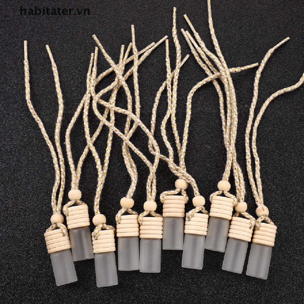 Set 10 Bình Đựng Dung Dịch Làm Tươi Mới Không Khí 5ml Cho Xe Hơi