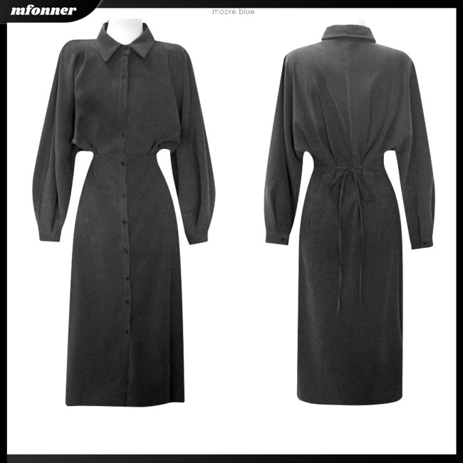 Đầm Dài Tay Màu Sắc Thời Trang Nữ Tính