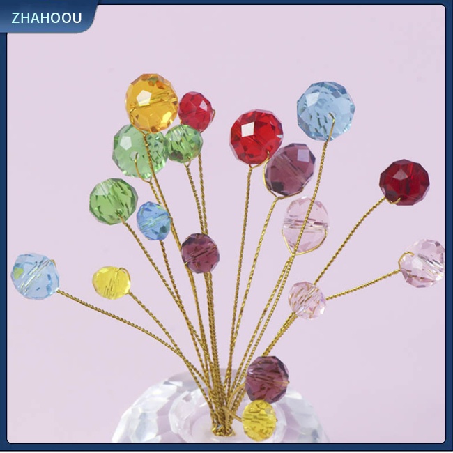 ☃Nhà Cửa☃ Phụ Kiện Hạt Pha Lê Hình Trái Cây May Mắn Nhiều Màu Trang Trí Nội Thất Xe Hơi