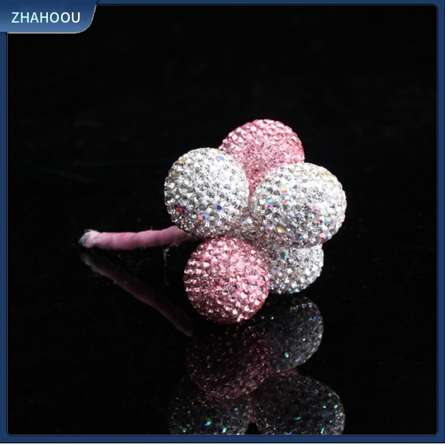 ☃Nhà Cửa☃ Bong Bóng Trang Trí Nội Thất Xe Hơi Đính Đá Lấp Lánh Dễ Thương