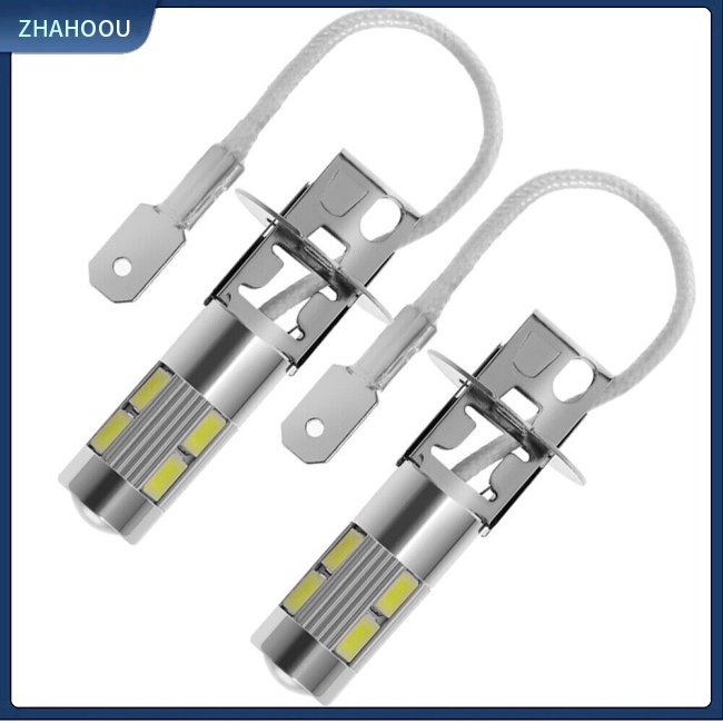 ☃Nhà Cửa☃ Set 2 Bóng Đèn Pha Xenon 12v H3 6000k Ánh Sáng Trắng Dành Cho Ô Tô