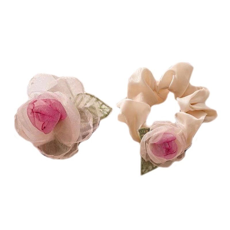 Kẹp Tóc Đính Hoa Hồng Thời Trang Nữ Tính