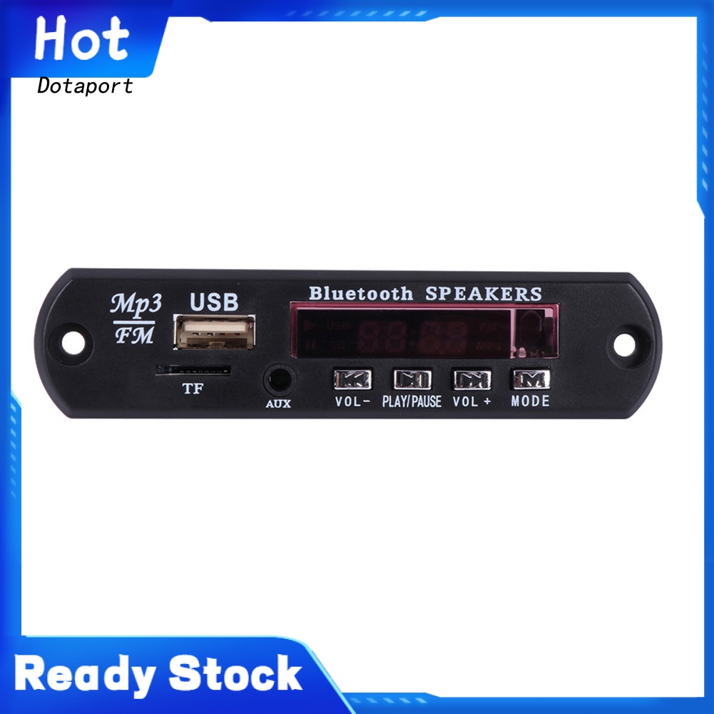 Mô-đun Giải Mã Âm Thanh Loa Bluetooth 5.0 FM Radio MP3 KDDT