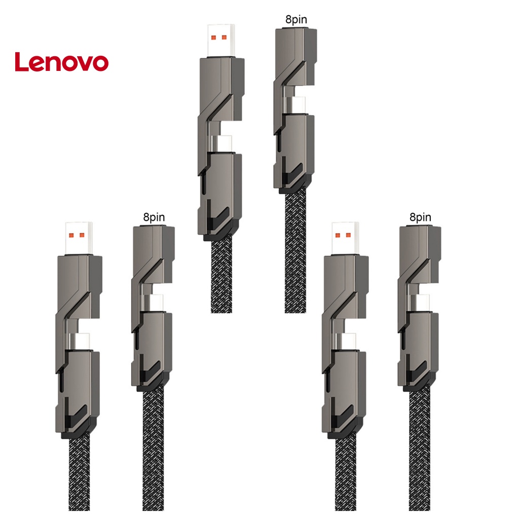 Dây Cáp Sạc Nhanh Truyền Dữ Liệu Tốc Độ Cao 4 Trong 1 PD 66W USB Chuyên Dụng Cho Điện Thoại Di Động