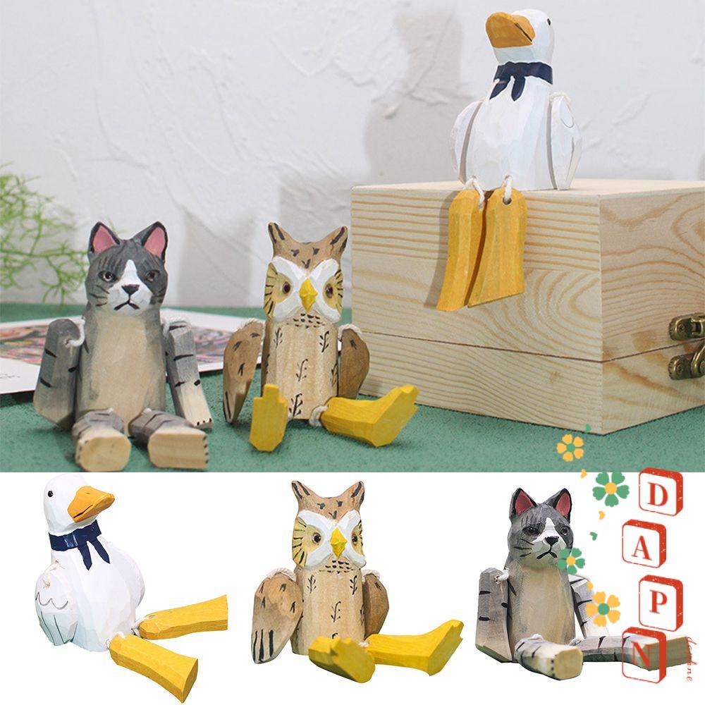 Mô Hình Vịt / Mèo / Chim Cú / Động Vật Handmade Trang Trí Bàn Phòng Khách