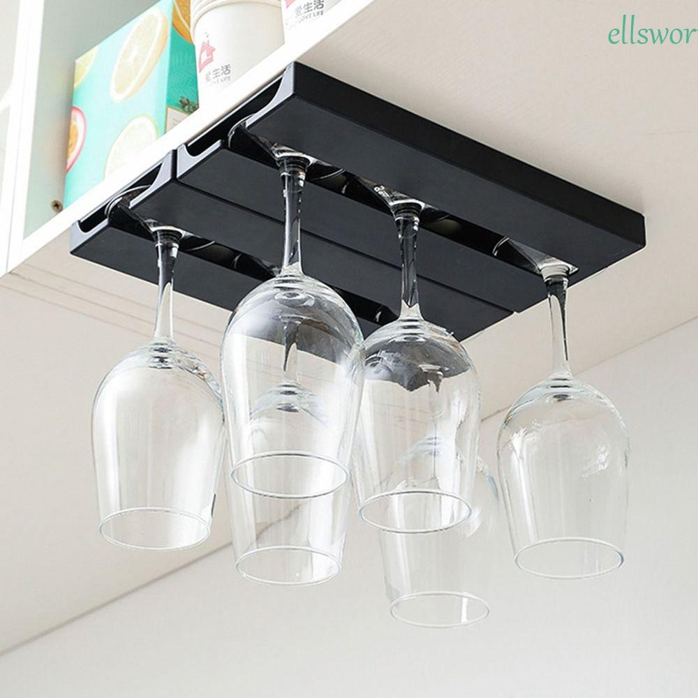 Giá Đỡ Ly Uống Rượu Gắn Tường Đa Năng Tiện Dụng Cho Nhà Bếp