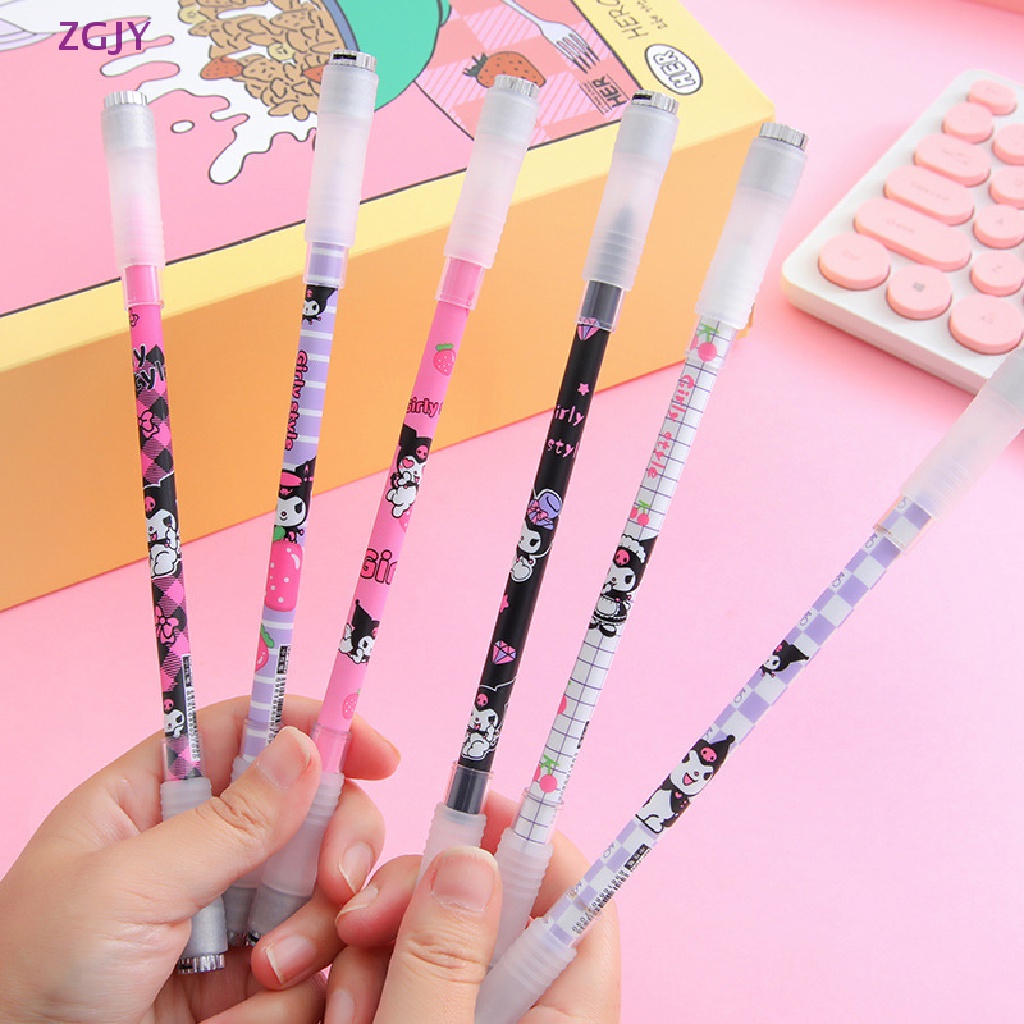 Bút Bi Có Đèn LED 0.5mm Họa Tiết Hoạt Hình Dễ Thương Mới