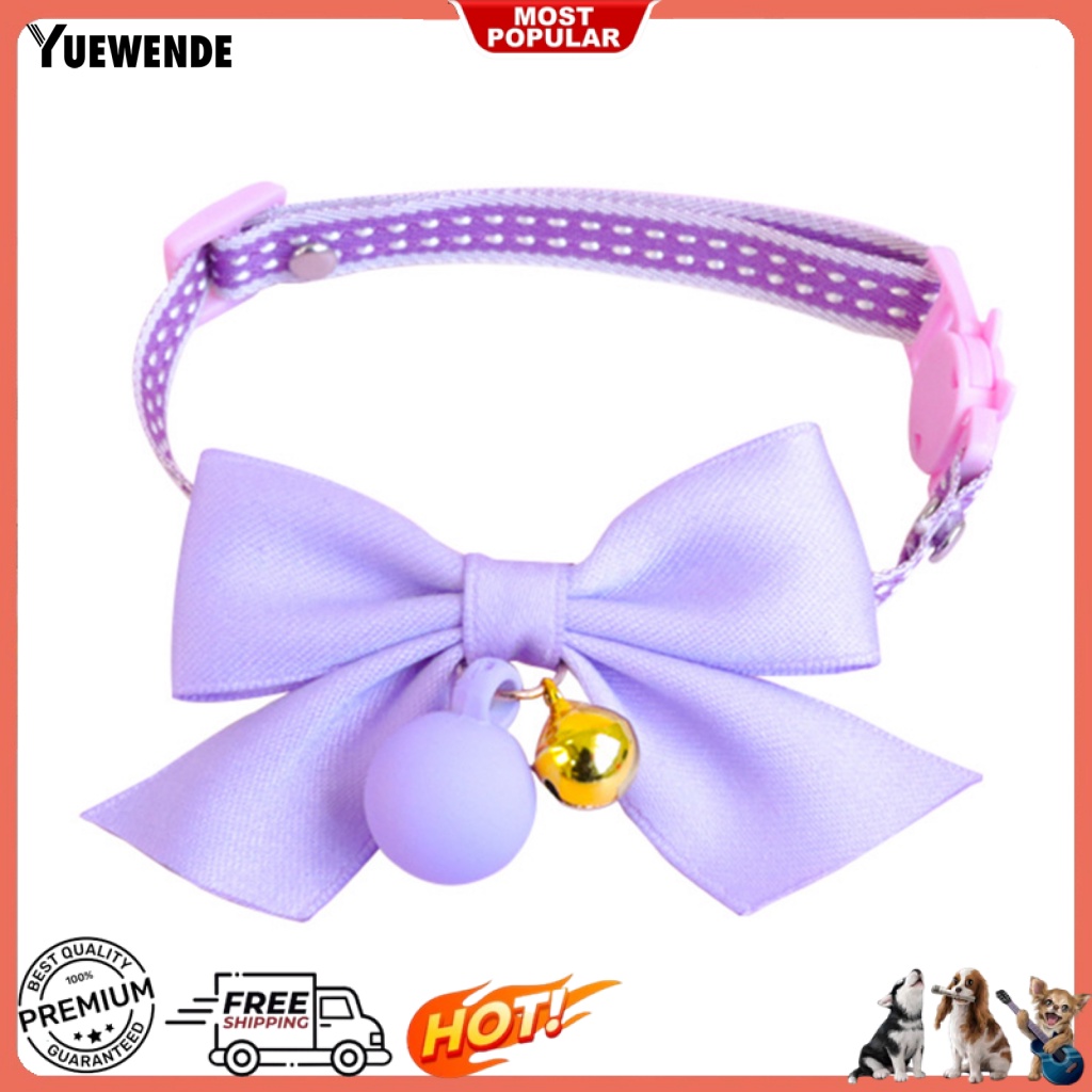 Vòng Cổ HìNh Nơ Dễ Thương Cho Thú Cưng