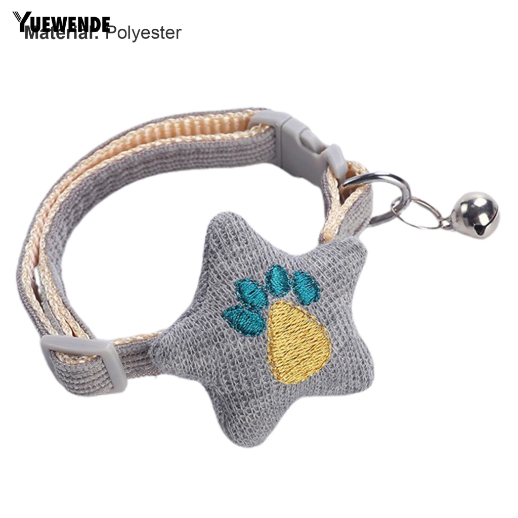 Vòng Cổ Thú Cưng Gắn Chuông Nhiều Màu Sắc