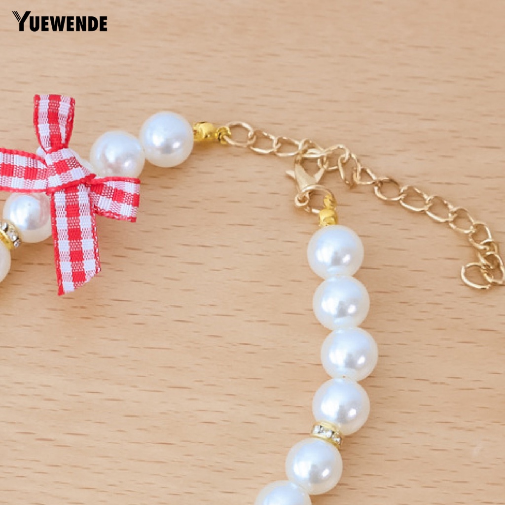 Vòng Cổ Đính Nơ Trang Trí Giáng Sinh Cho Thú Cưng