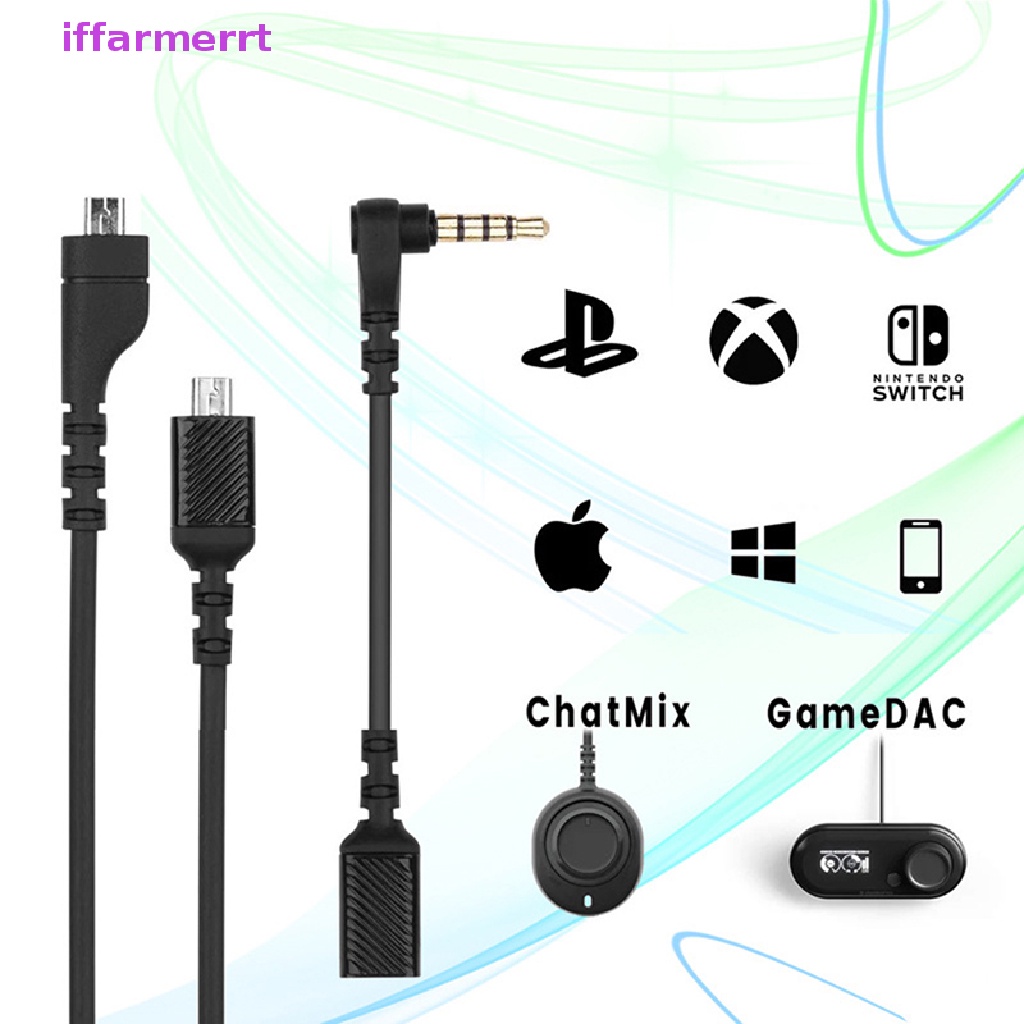 Dây Cáp Chuyển Đổi Âm Thanh 8Pin Thay Thế Chuyên Dụng Cho Steelseries Arctis 3 5 7 Pro