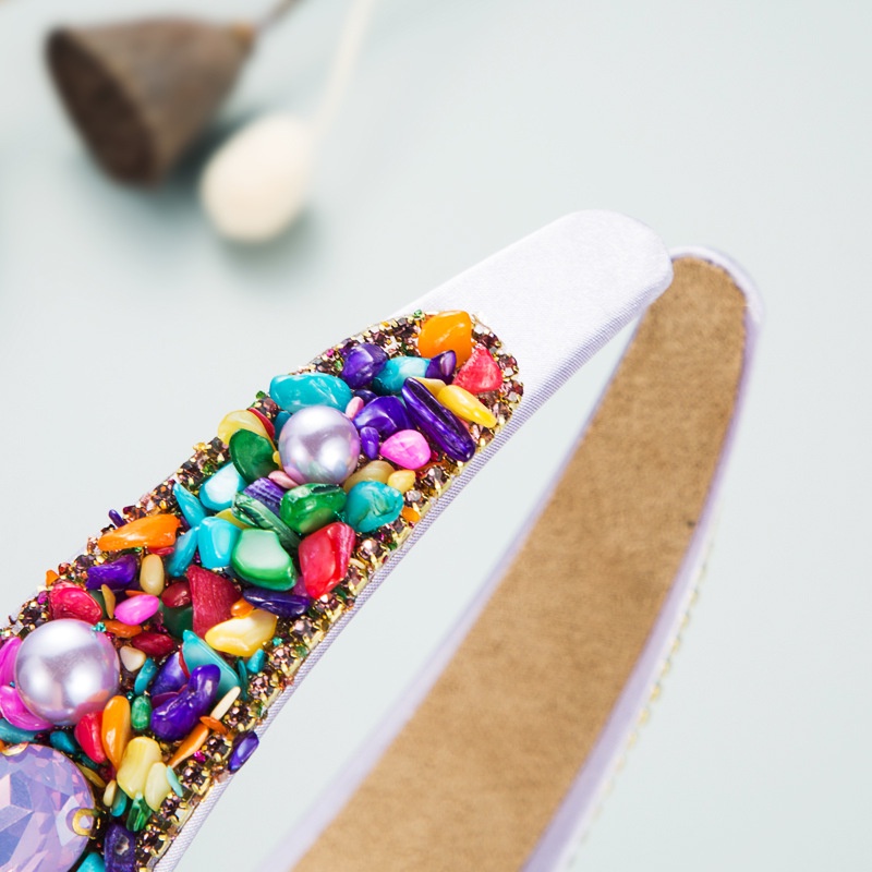 Băng Đô Cài Tóc Đính Hạt Ngọc Trai Dễ Thương Cho Nữ