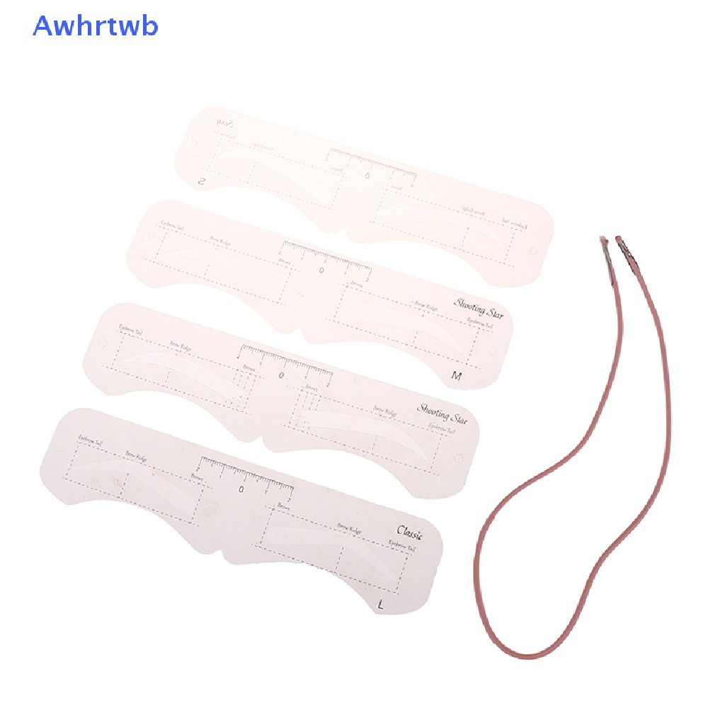 Set 12 Khuôn Kẻ Định Hình Lông Mày Tiện Dụng Chất Lượng Cao Mới