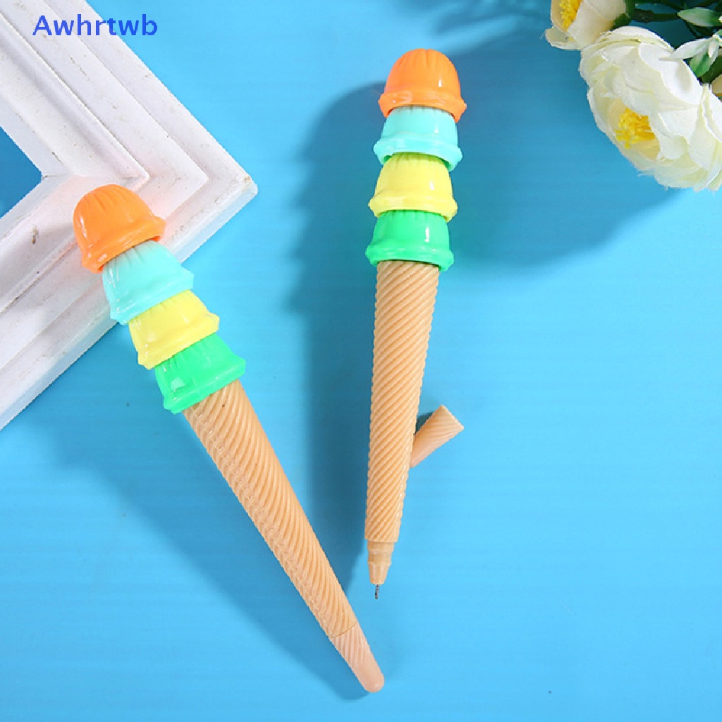 Set 2 Bút Bi Hình Cây Kem Dễ Thương Mới