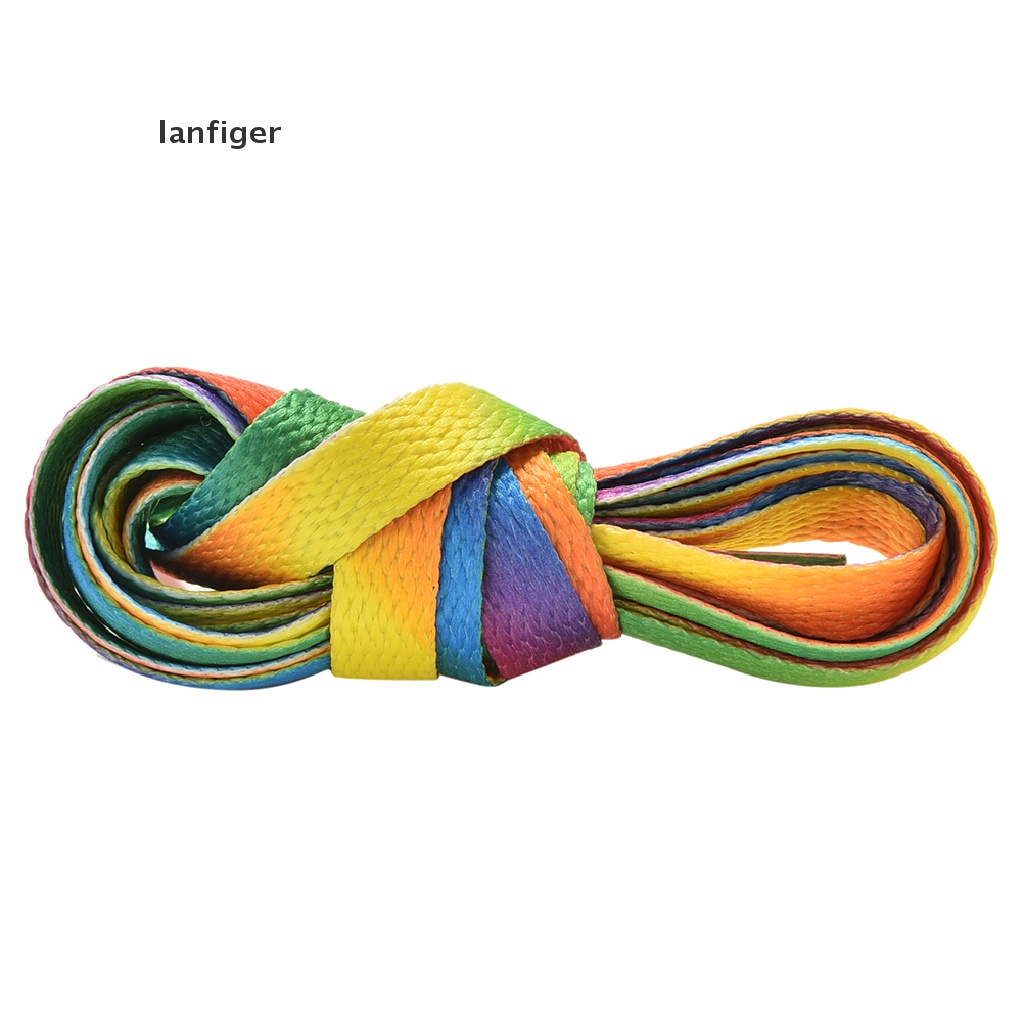 Lanf Set 2 Dây Buộc Giày Thể Thao Màu Kẹo Ngọt Đi Mưa