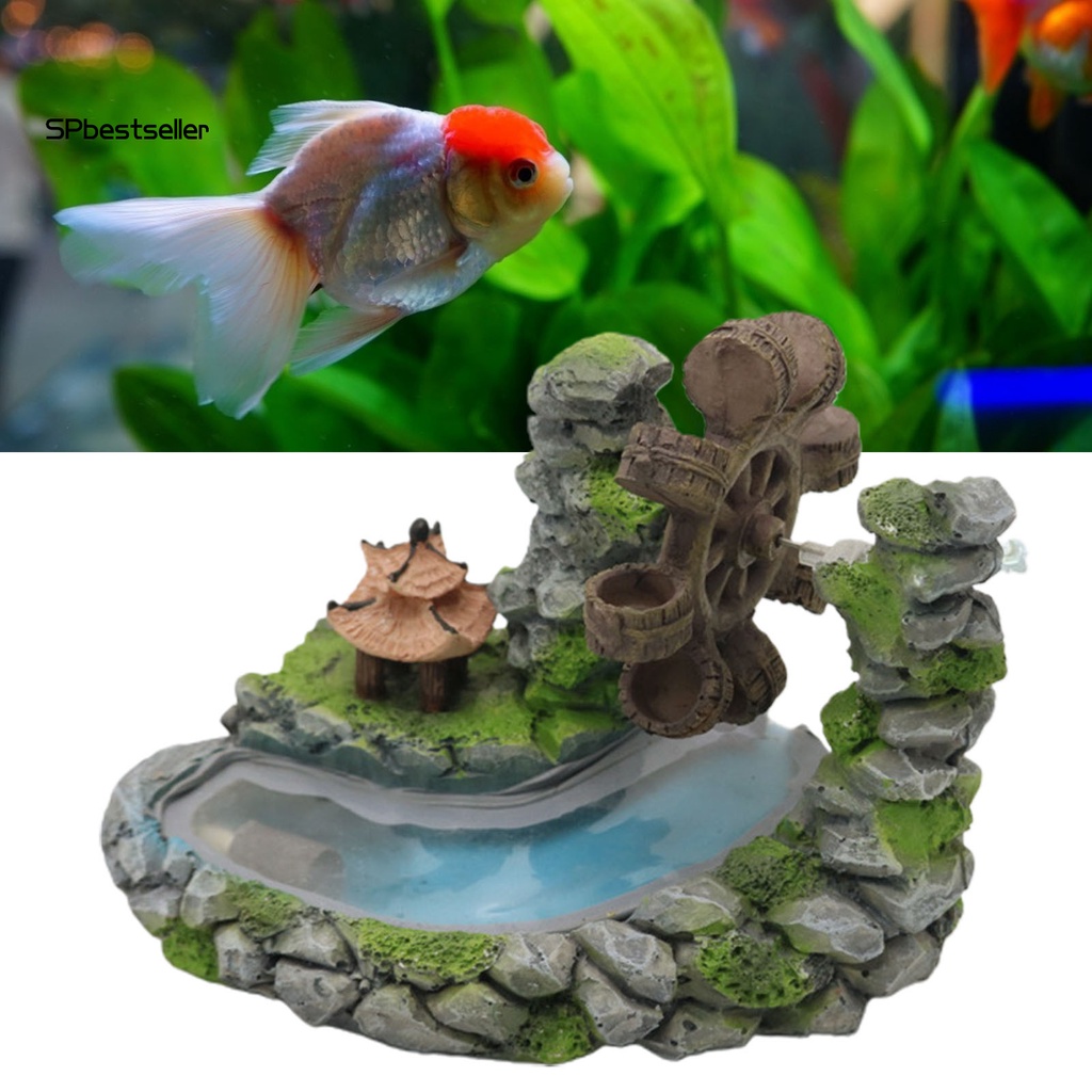 Bánh Xe Nước Trang Trí Bể Cá