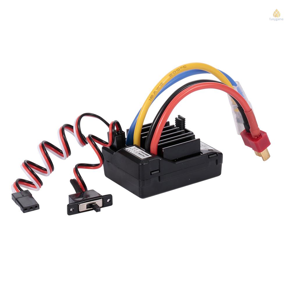 Bộ Điều Khiển Tốc Độ ESC Không Thấm Nước AX-D60A 60A Cho Pin NiMh RC 1 / 10 2S LiPo 6-8S NiMh