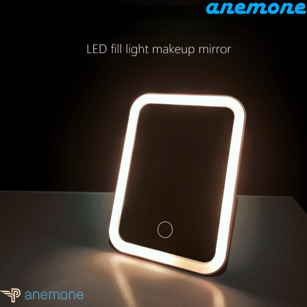 Gương Trang Điểm Tích Hợp Đèn LED Có Thể Xoay Tiện Dụng Cho Phòng Tắm