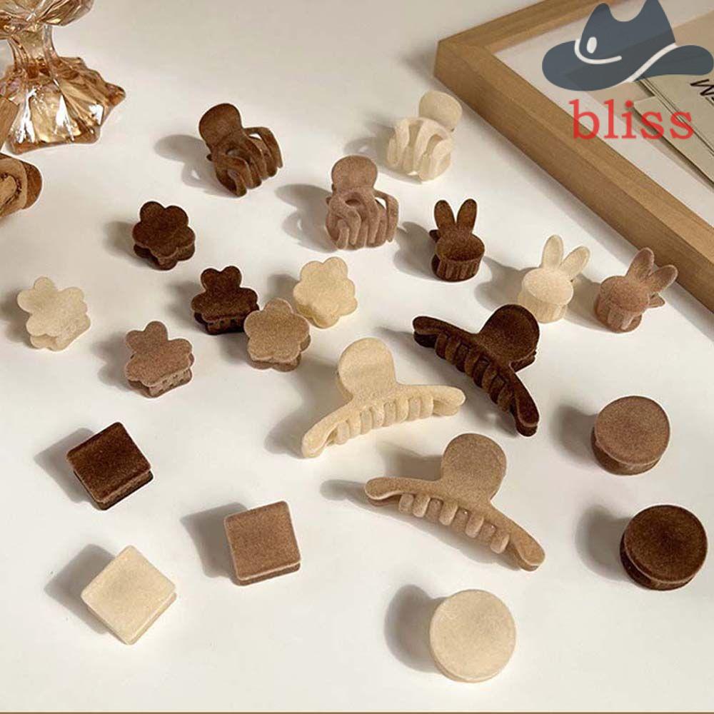 Kẹp Tóc Acrylic Hình Chữ M Kiểu Dáng Đơn Giản Thanh Lịch