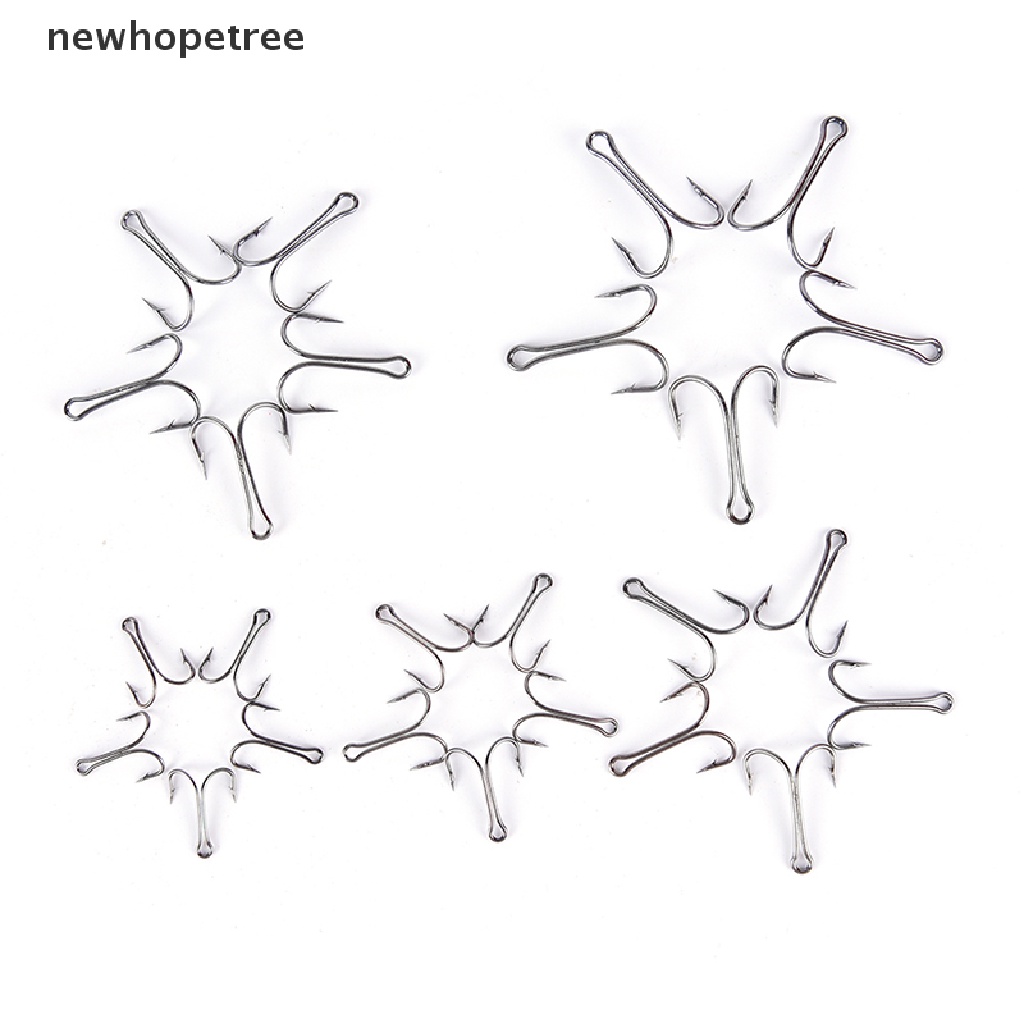 Bộ 50 Lưỡi Câu Cá Bằng Thép Carbon Đen Chất Lượng Cao Bộ 50 Móc Câu Cá Kép Chất Lượng Cao Set 50 / 50 Tấm Thép Carbon Chất Lượng Cao