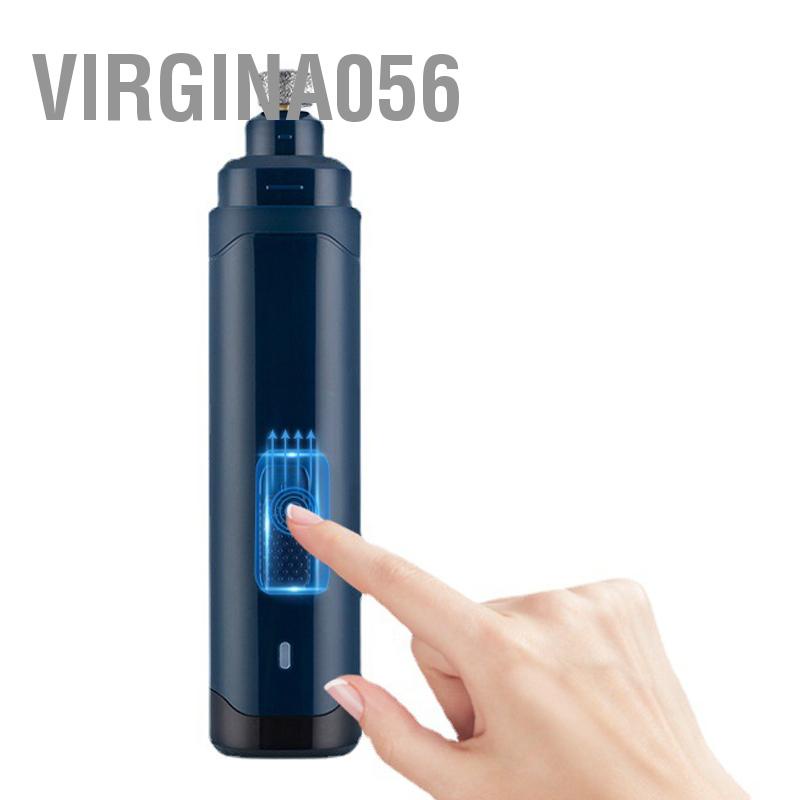 Virgina056 Máy Mài Móng Cho Chó 2 Tốc Độ Điều Chỉnh Yên Tĩnh Không Đau Điện Dụng Cụ Cắt Thú Cưng Chải Lông
