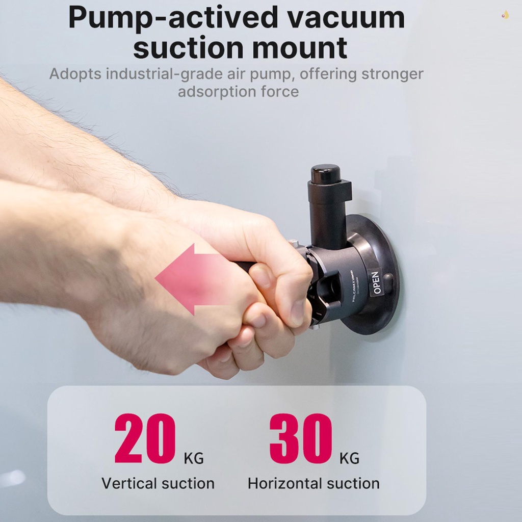 Giá Đỡ Máy Ảnh FALCAM F22 Có Cốc Hút 3 Inch 30kg 1kg Với Falcon F2 Tháo Gỡ Nhanh Bằng Hợp Kim Nhôm