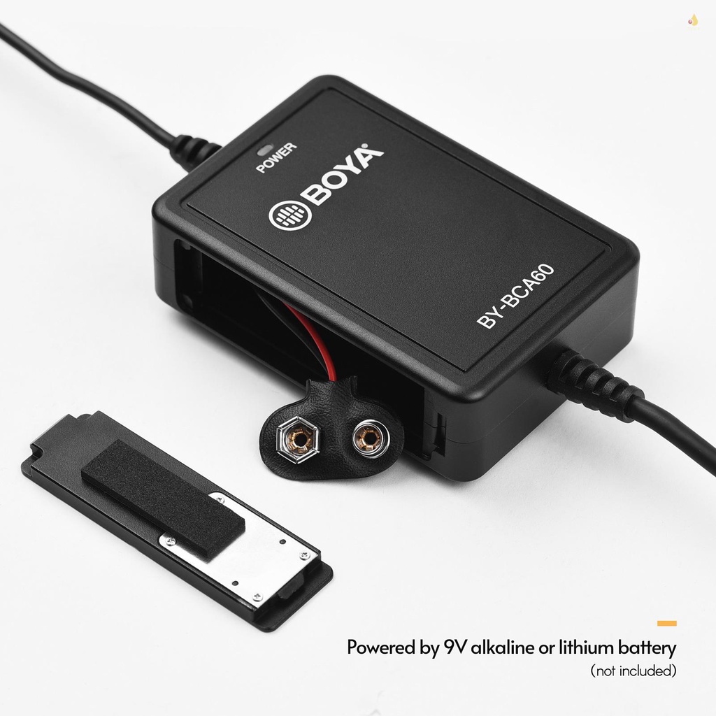 Dây Cáp Micro BOYA BY-BCA60 6M / 20FT XLR Sang Cổng 3.5mm Điều Khiển Âm Lượng 48V Phantom Cho Điện Thoại Thông Minh / Máy Tính Bảng