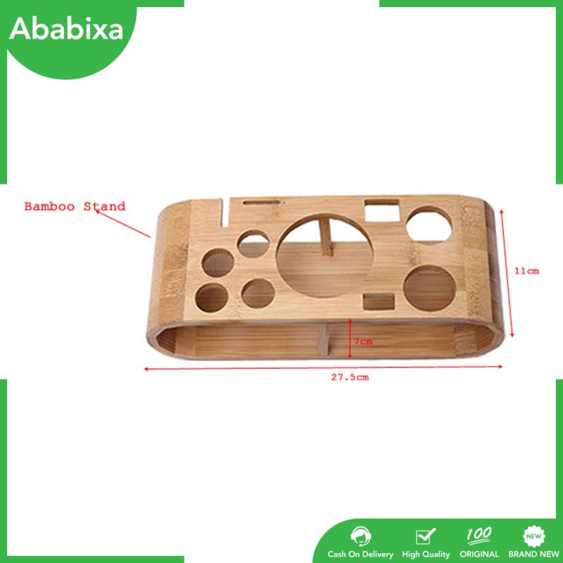 Giá Đỡ Bình Lắc Cocktail Bằng Tre Để Bàn Tiện Lợi