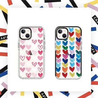 Vỏ Đôi Màu Cho iPhone 15 Pro max 14 Promax 13 mini 12 11 XS XR XSMAX 7G 7 Plus SE2020 Họa Tiết Trái Tim Chống Sốc Bảo Vệ Toàn Diện Vỏ Điện Thoại TPU Mềm