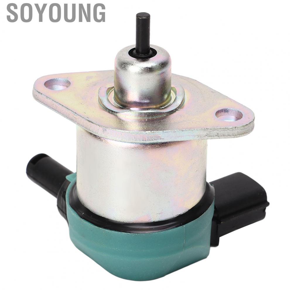Soyoung Fuel Shut Off Solenoid  Precise Machining 17208‑60010 Metal for Kubota D905 D1005 V1205 V1305