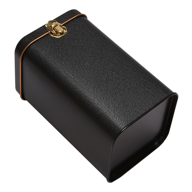 Hộp Thiếc Đựng Trà / Cà Phê / Kẹo Cao Cấp Có Khóa Bằng Thiếc