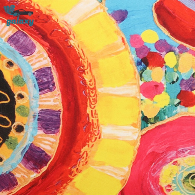 Galaxy Bộ 4 Vỏ Gối In Họa Tiết Hoa 18 X 18Inch Trang Trí Sân Vườn / Ban Công / Sân Vườn