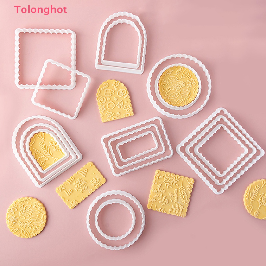 1 Khuôn Cắt Bánh Quy Họa Tiết Hình Học Độc Đáo