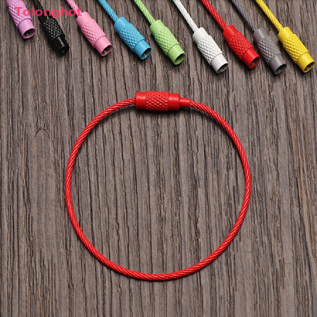 Set 10 Vòng Inox 1.5 * 150mm Móc Khóa Tiện Dụng