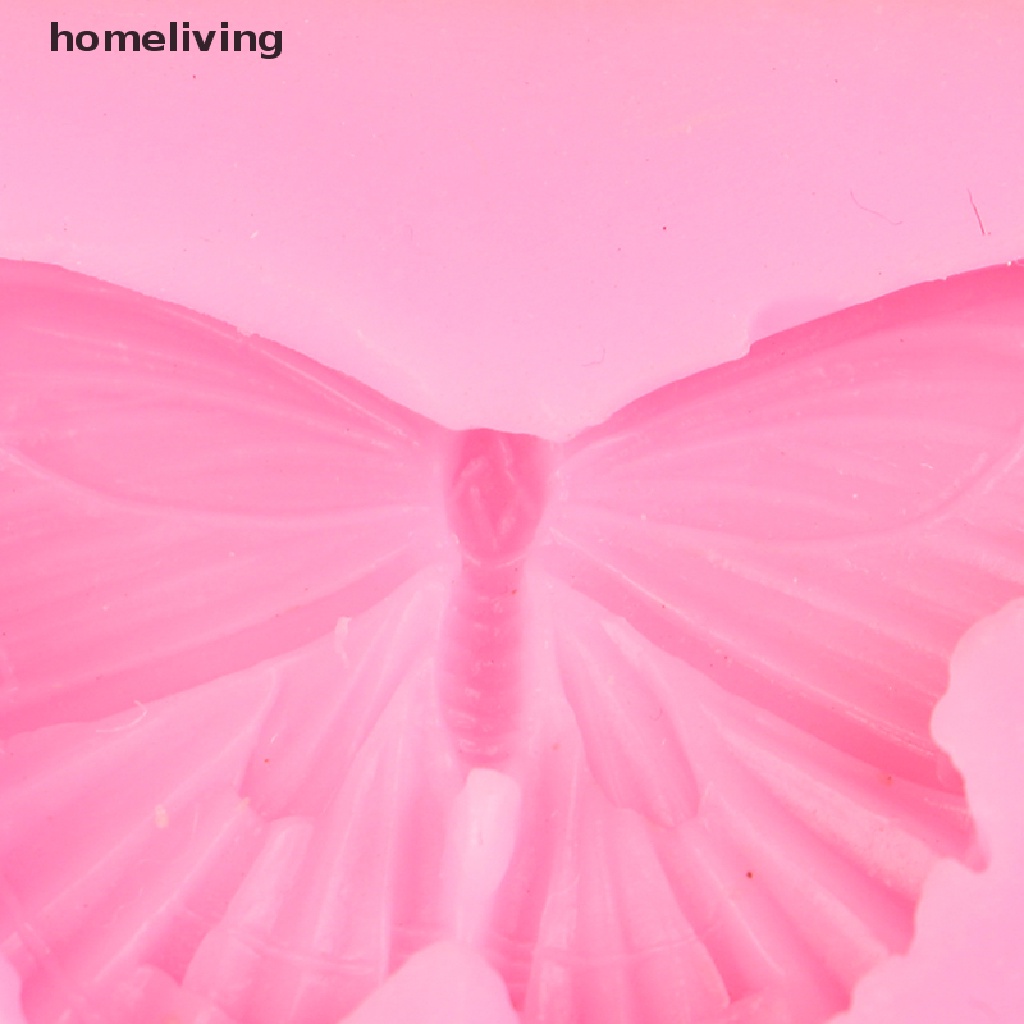 Khuôn Silicone Làm Bánh Kẹo Hình Bướm 3D DIY