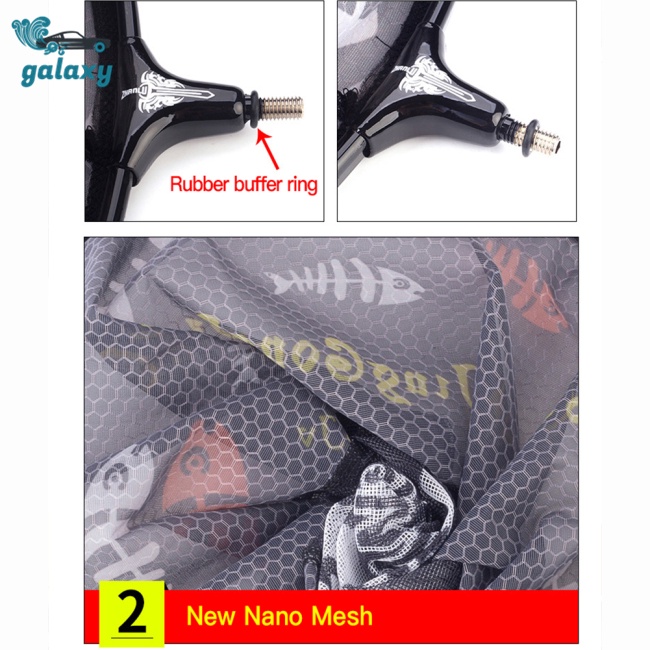 Galaxy Lưới Đánh Bắt Cá 8mm Có Thể Tháo Rời Tiện Dụng