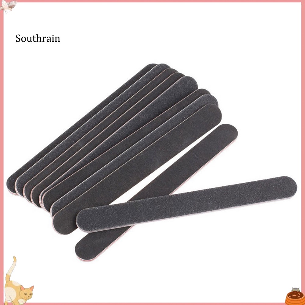 Bộ 10 Cây Dũa Móng Tay 100 / 180 Grit