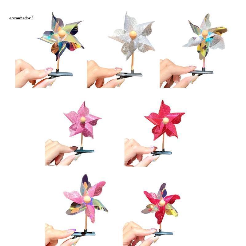 ✿ Kẹp Tóc Hình Cối Xay Gió Dễ Thương Cho Bé Gái