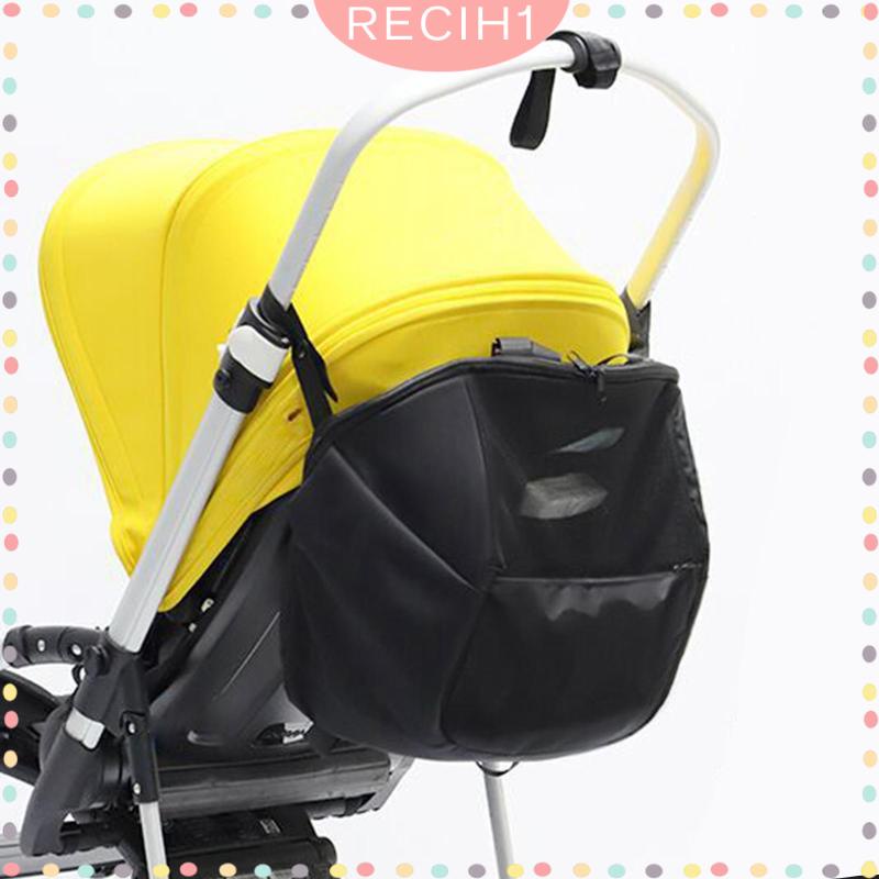 Túi Đựng Tã / Đồ Dùng Kèm Giá Đỡ Bình Nước Gắn Xe Đẩy Em Bé Tiện Dụng
