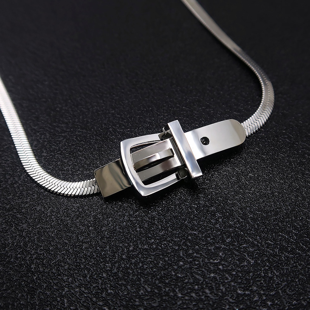 Vòng cổ Thép Titan Phong Cách Hip Hop Cá Tính Cho Nữ