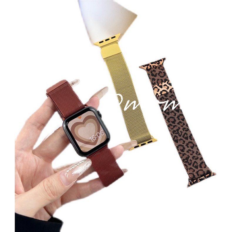 Dây Đeo Bằng Thép Không Gỉ 49mm 45mm 41mm 42mm 40mm 44mm Cho iWatch Ultra Serise 7