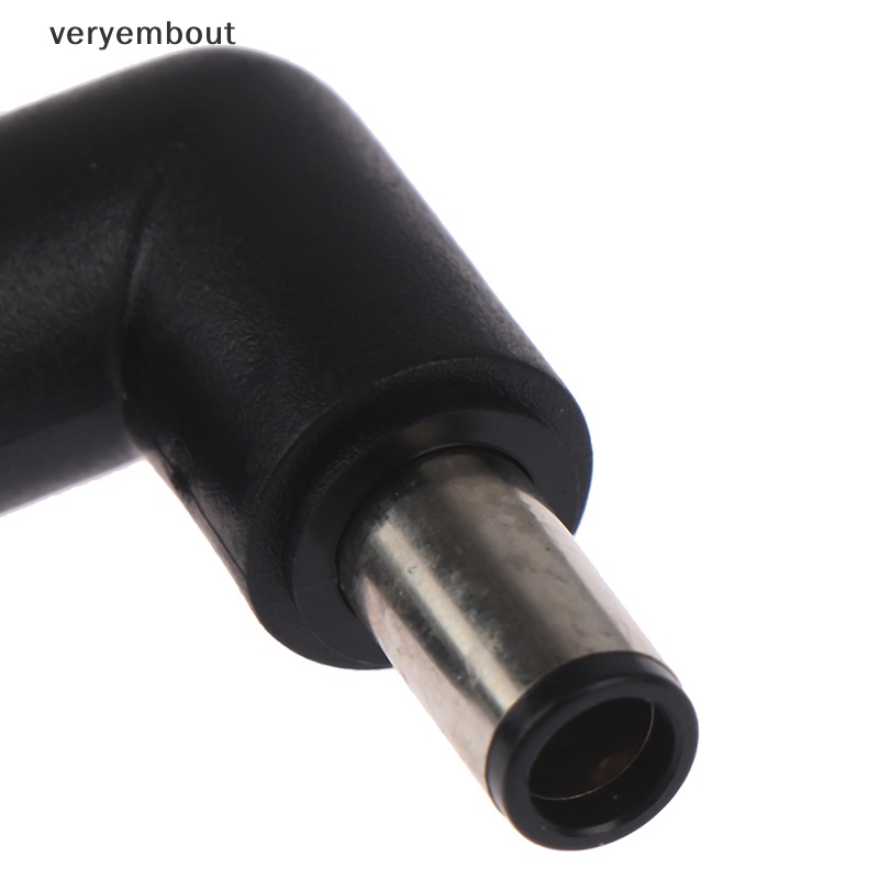 Bộ Chuyển Đổi Nguồn Điện 7.4mm Sang 7.4mm DC Góc 90 Độ Cho Laptop