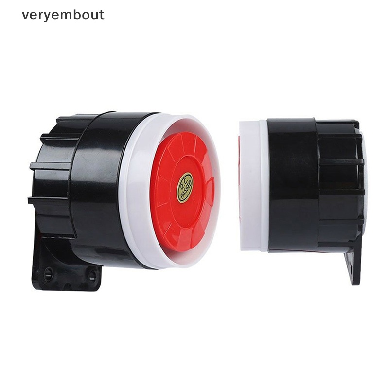 Còi Báo Động Mini Có Dây 110dB DC 12V Tiện Dụng Cho Xe Hơi / Nhà Cửa