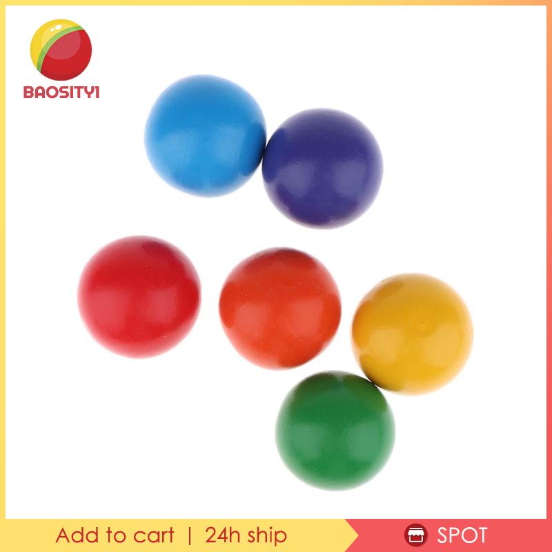 [Baosity1] Bóng Lắp Ráp Đồ Chơi Màu Cầu Vồng Phát Triển Trí Thông Minh Cho