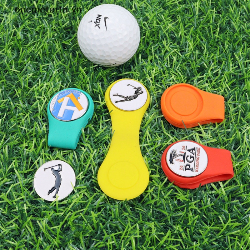 Onemetertn Kẹp Nam Châm Bằng Silicon Đánh Dấu Bóng Golf Không Mùi Gắn Mũ Lưỡi Trai Từ Tính Mạnh Mẽ Cho Quần Áo VN