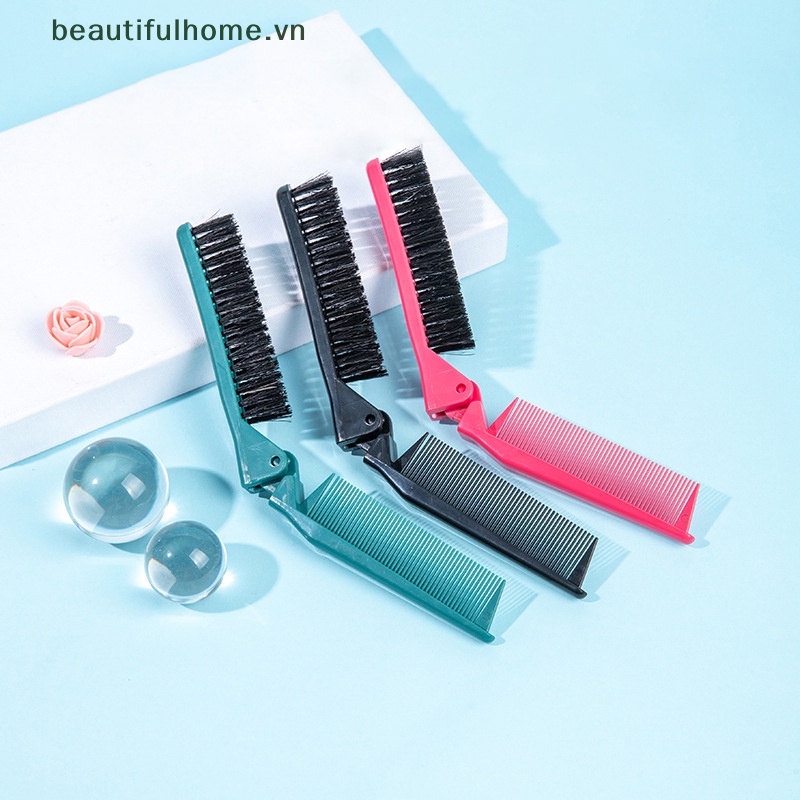 1 Lược Chải Tóc Massage Da Đầu Chống Tĩnh Điện Thiết Kế Nhỏ Gọn